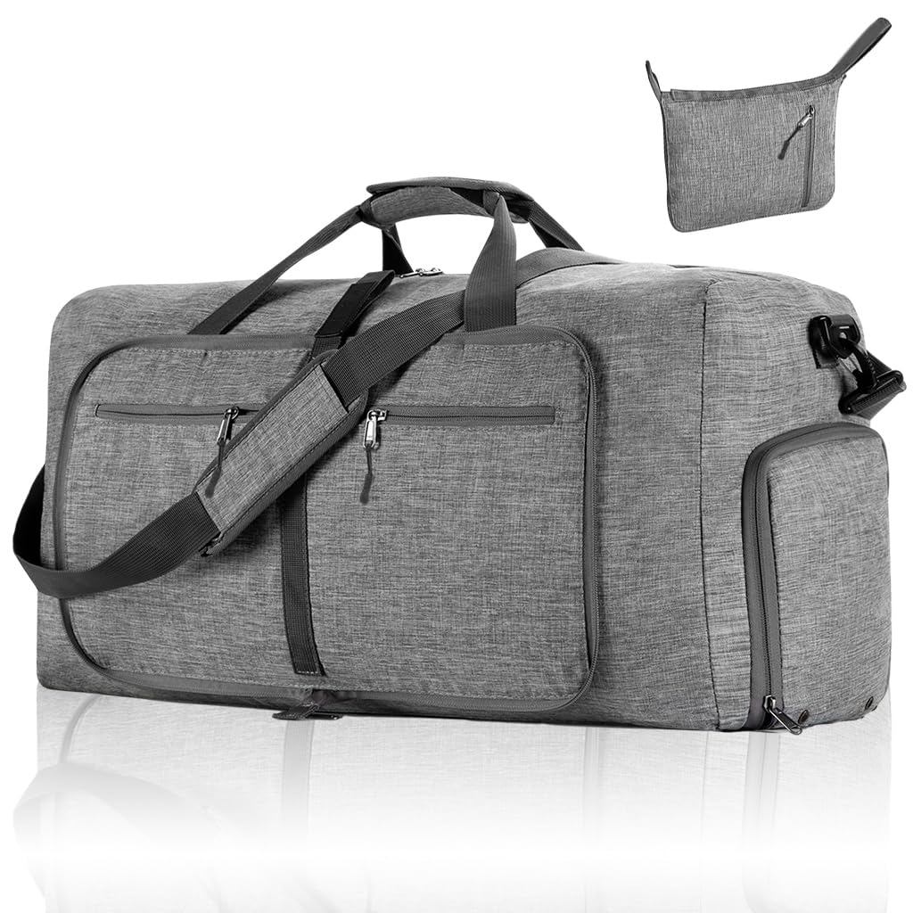 PALAY Foldable Travel Bag Large Comius Sharp 65L Lightweight Sports Bag with Shoe Compartment, Travel Duffle Bag Sports Bag PALAY Foldable Travel Bag Large Comius Sharp 65L Lightweight Sports Bag with Shoe Compartment, Travel Duffle Bag Sports Bag